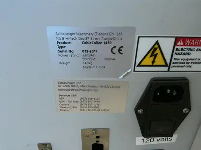Used SCHEUNIGER MACHINERY CABLECOILER 450 Wire Coilers Ohio US | HGR 24 #1335273