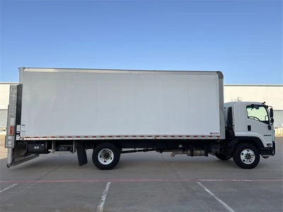 Used 2022 ISUZU "FTR" VAN BODY TRUCK - DIESEL (2022) Box trucks Texas US | MachineryMax #1488277