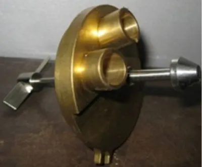 QTY. 1. PETROTEST PMA 4 FLASH POINT BRASS TOP WORK...