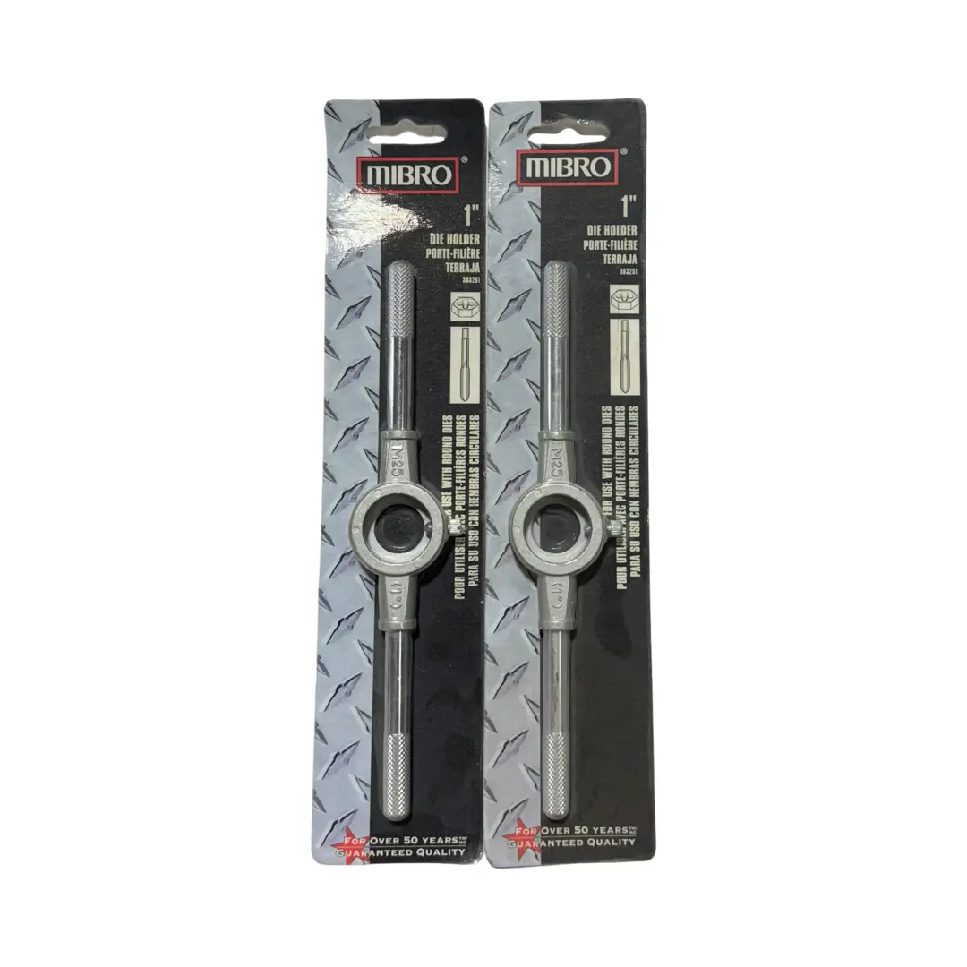 Mibro 1" Die Stock Holder for 1" Round Dies 2 Pack