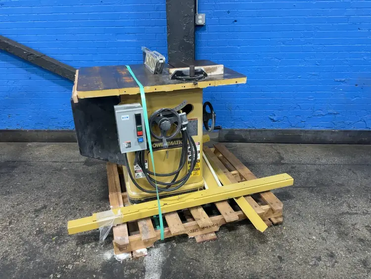 Used POWERMATIC 66TA SAW Woodworking Table Saws Ohio US | HGR 24 #1069563
