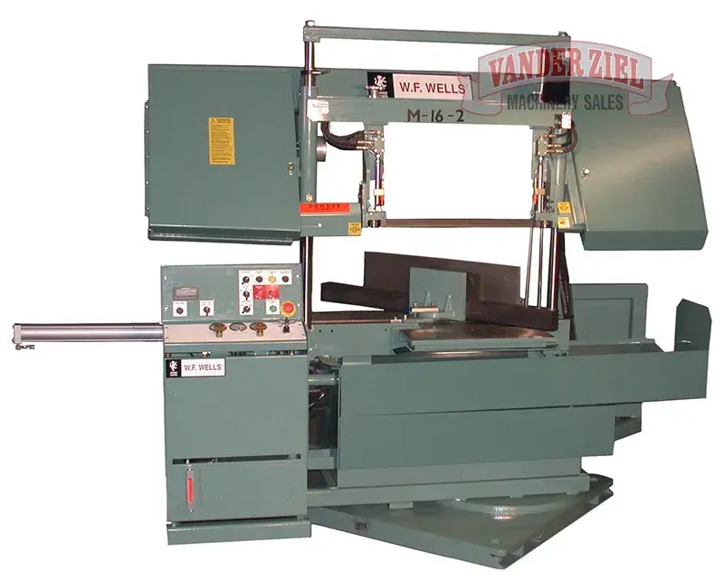 New | in-Stock W.F. WELLS M-16-2 Horizontal Band Saws Michigan US | Vander Ziel Machinery Sales #480326