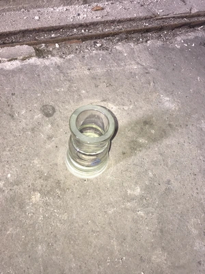 50mm Dia QVF Pipe Reducers; PR 2/1.5