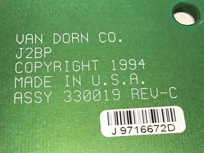 USED VAN DORN PC330-019 330-019