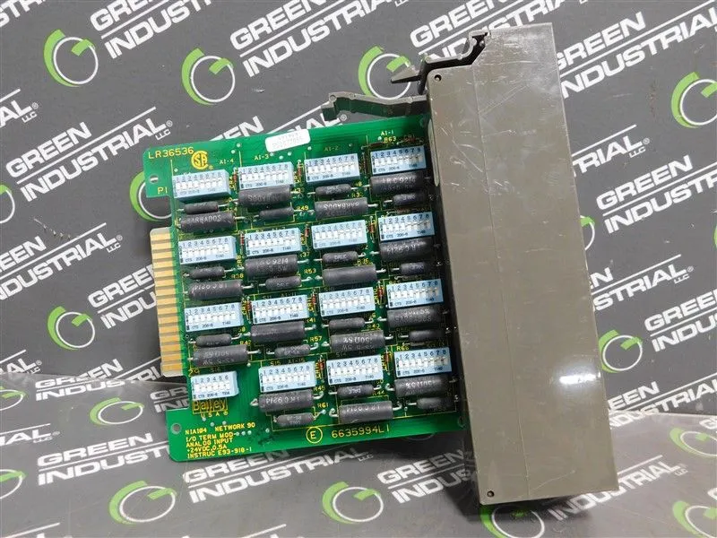 Bailey Controls NIAI04 Network 90 Input/Output Termination Module 6635994LI Used