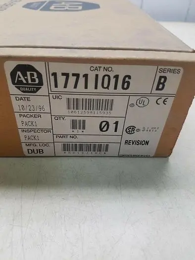 New | in-Stock ALLEN BRADLEY 1771-IQ16 PLC Input & Output | ND Industrial Surplus #1223977
