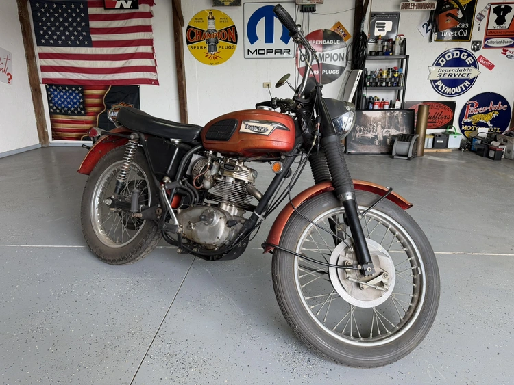 Used 1970 TRIUMPH 250 TROPHY SURVIVOR Motorcycles (Misc) Michigan US | Miedema Asset Management Group #1293951