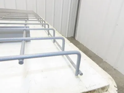 New Pallet Rack Wire Deck 36x46" Waterfall 3 Step Channel Racking 2500lb Mesh