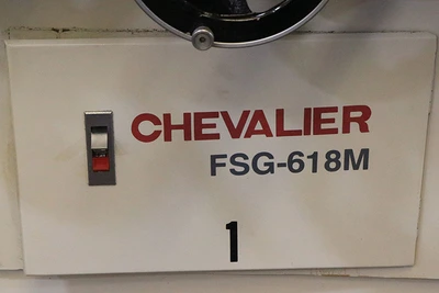 USED 2019 Chevalier FSG-618M, 2019, 2X DRO, ROLLER BEARING TABLE