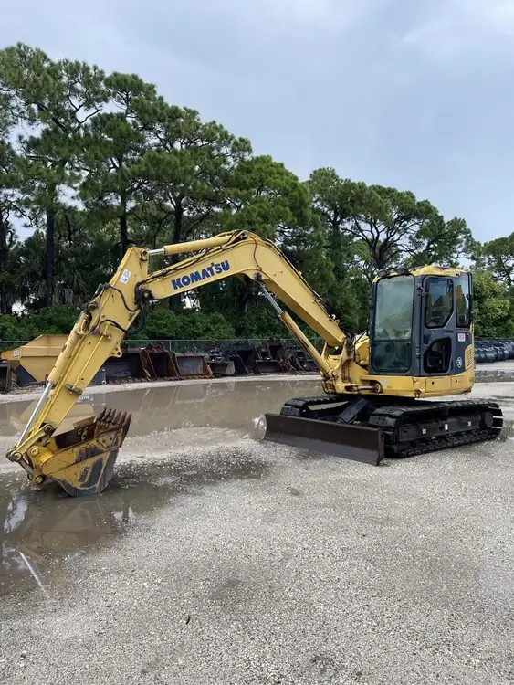 Used 2018 KOMATSU PC88MR-10 Crawler Excavators Florida US | National Equipment Dealers #1422245