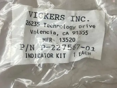 Vickers,P-227567-01,Element Connector