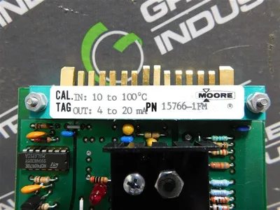 Moore 15766-1FM Thermocouple Converter Module Used