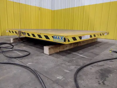 4,000 LBS X 72" X 72" LIFT PRODUCTS MODEL #LPT4W-040-36 HYDRAULIC SCISSOR LIFT TABLE: YOBRO #24987