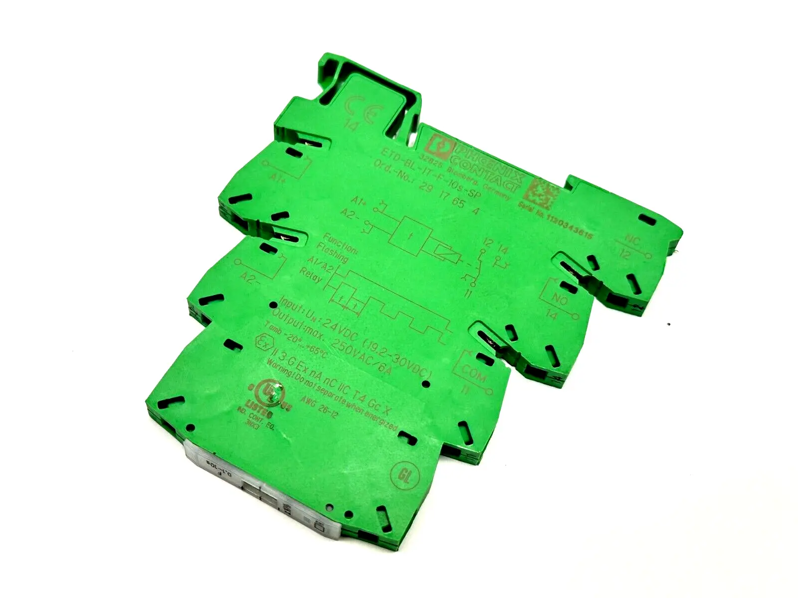 Used Phoenix Contact ETD-BL-1T-F- 10S-SP,2917654 Relays & Switches Michigan US | Maverick Industrial Sales #1454118