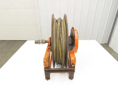 Hannay Reels 716-19-20C SR Retractable Industrial Air Hose Reel 1/2" X 52'