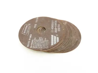 Norton AG0-0BNA2 Flat Cut Off Wheel Aluminum Oxide 6" Type 01 Lot Of 11