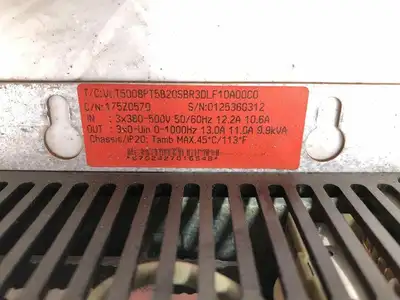 Danfoss VLT 5008 175Z0570 12.2A Variable Speed Drive 380-500V 0-1000Hz