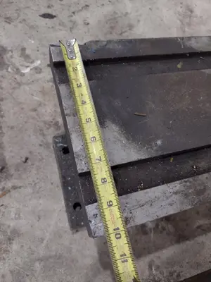 18" X  10" X 15" HIGH STEEL PARALLELS, SET OF 2: STOCK #23741