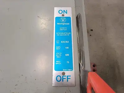 USED WESTINGHOUSE NHU363