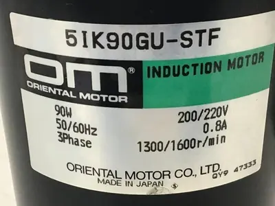 USED ORIENTAL MOTOR 5IK90GU-STF