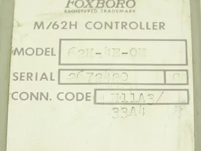 Foxboro H11A3/33A4 62H-4E-OH M/62H HMI Control Station 0 To 50 Dial
