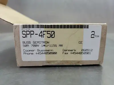 Used Bussmann SPP-4F50 Fuses | Palmetto Automation #1150258