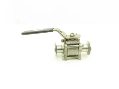 Parker 1"-CF8M 1" 1000WOG Stainless Sanitary Tri-clamp Ball Valve DN25 1"