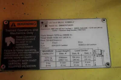 Used HYSTER S100XL Misc Forklifts Ohio US | D & D Industries #437944
