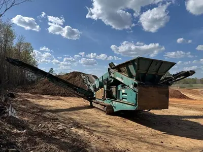 USED 2013 POWERSCREEN WARRIOR 1800