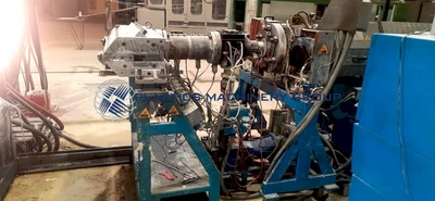 Amut Complete Sheet Line, 4″ Extruder