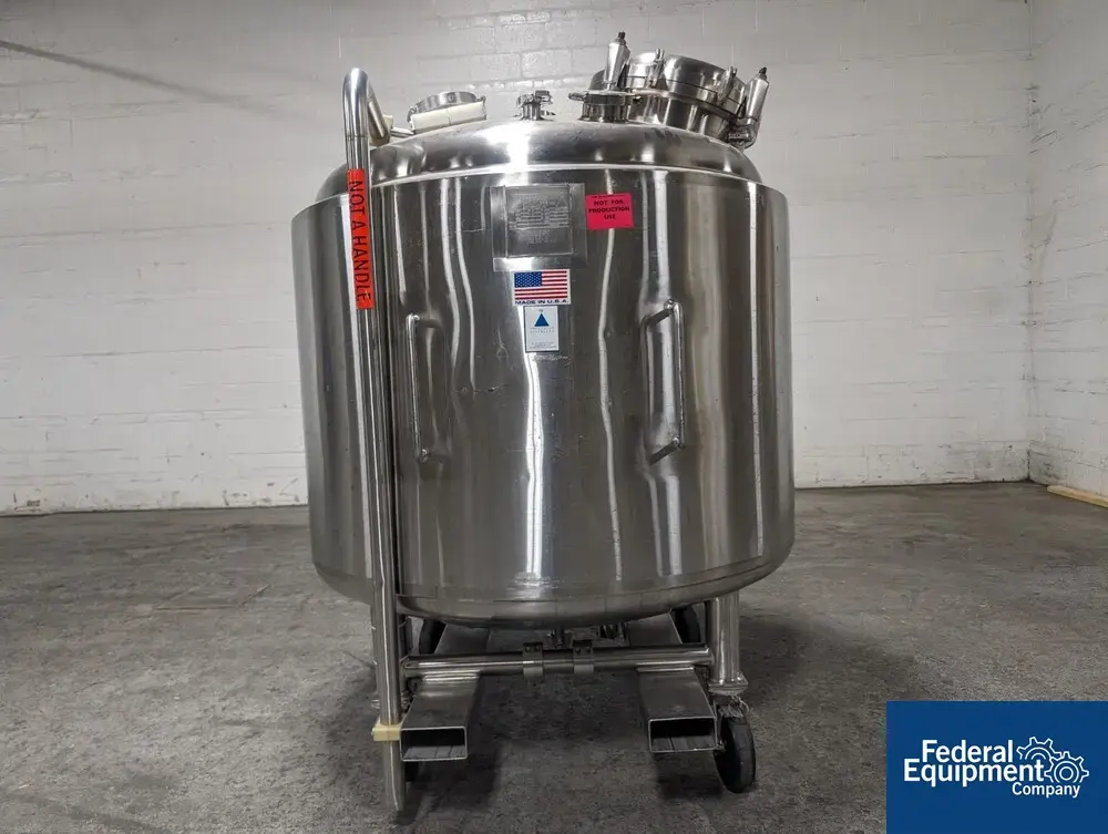 USED Precision 1,200 Liter DCI Reactor, Hastelloy C276, 45/150#