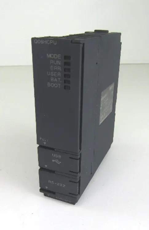 Used MITSUBISHI Q06HCPU Programmable Logic Controllers | Industrial Parts R Us Inc. #359133