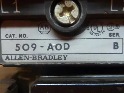 USED ALLEN BRADLEY 509-AOD SER B W36