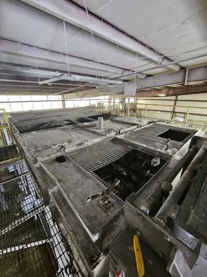 Custom Built Stainless Steel Dual Double Helix Ribbon Blender, 2000