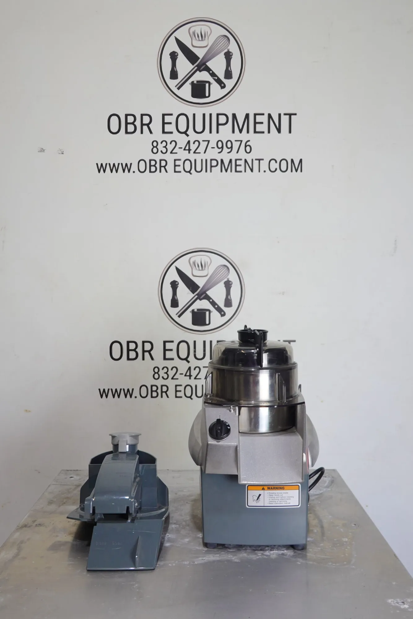 BERKEL 3.2 QT COMBINATION FOOD PROCESSOR/ CONTINUOUS FEED CUTTER MODEL B-32