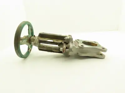 Rovalve 3 IN S17-D 3" Stainless Knife Gate Valve Rising Stem Lug Style 150psig
