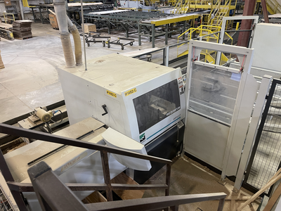 Weinig Optisaw System with Luxscan Combiscan and 3 Opticut 450 Quantum