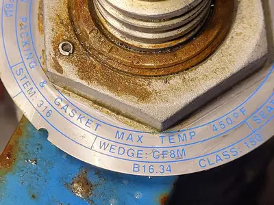 6" Class 150 Gate Valve