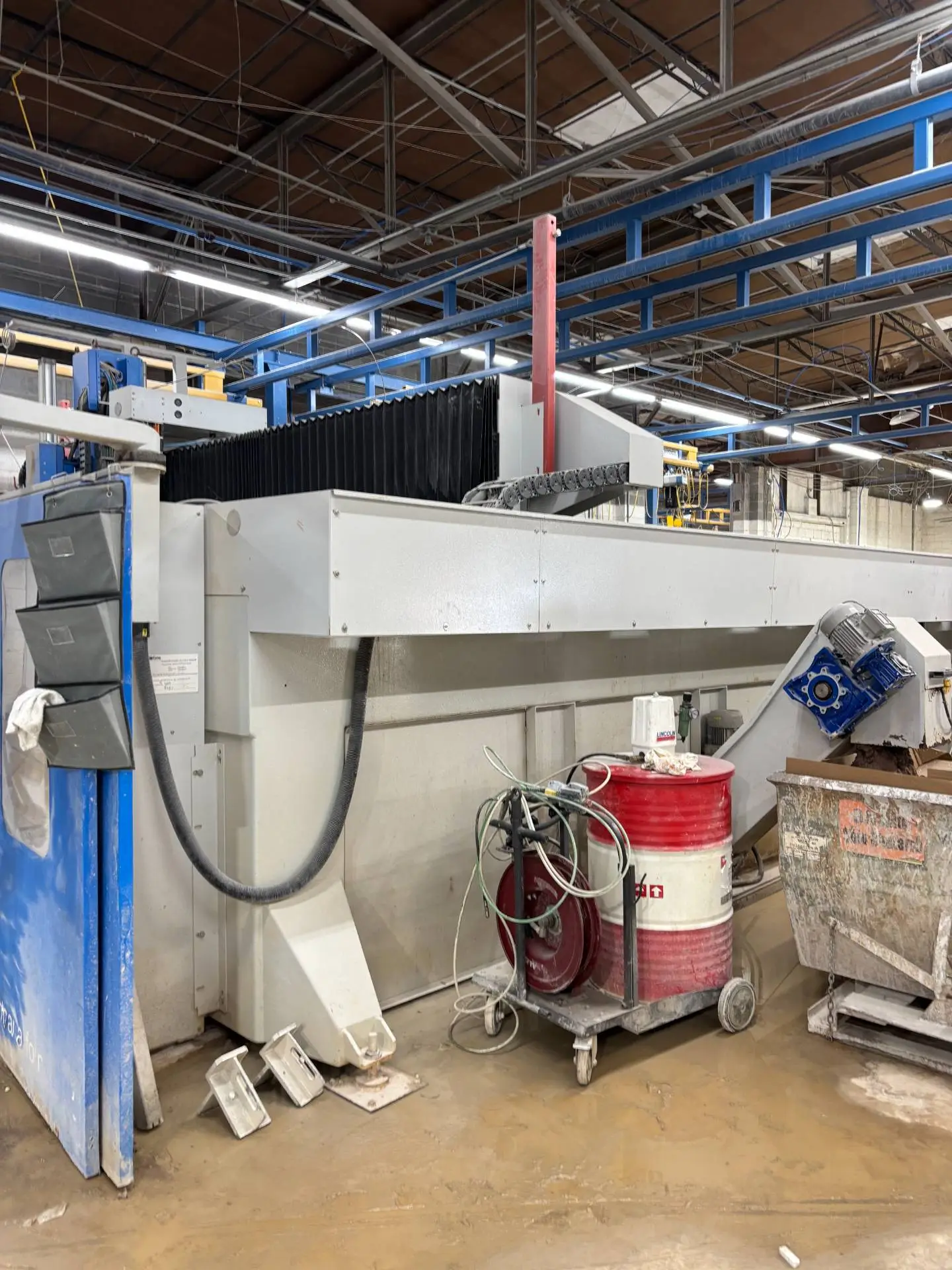 USED 2018 CMS BREMBANA FORMAX JET BRIDGE SAW/WATERJET COMBINATION CNC MACHINE