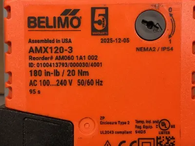 Used 2025 BELIMO AMX1203 Pumps Ohio US | HGR 24 #1543324