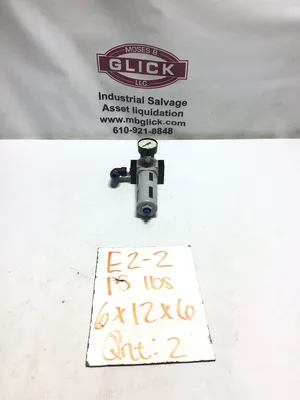 Festo LFR-D-MIDI/A643 Filter Regulator & Pressure Gauge Max Press 240PSI (16bar)