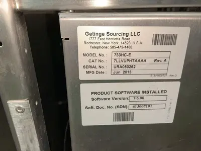 Used 2013 GETINGE 733HCE Heat Treating Units Ohio US | HGR 24 #1518147