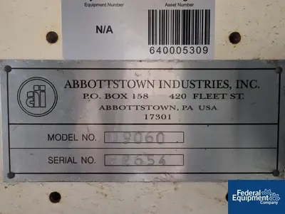 USED VINYLETECH ABBOTTSTOWN 24" Vinyletech Abbottstown Sheet Cooling Stack