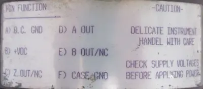 USED DATA TECHNOLOGY ON35-64-20/5-L00 ENCODER ON3564205L00