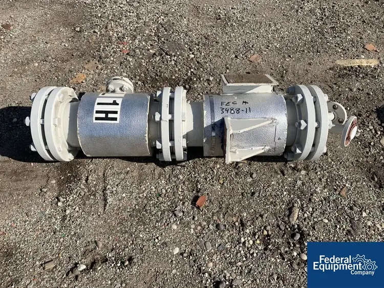 Used Edlon-PSI 6" x 36" Edlon-PSI ION Exchange Column, PTFE lined, 150# Inline Basket Filters Ohio US | Federal Equipment Company #130977