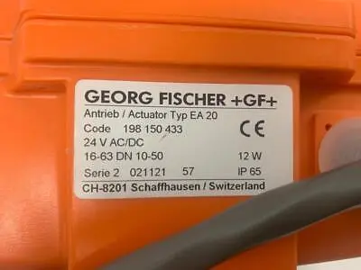 USED George Fischer +GF+, Georg Fischer 199.116.207 - 198.150.433
