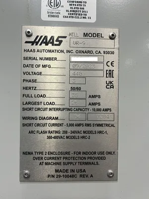 2023 HAAS VR-9 MACHINING CENTERS, VERICAL (5-Axis or More) | Prime Machinery (7)