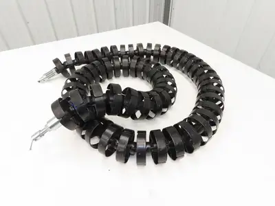 Kabelschlepp R085 10.175 Energy Chain Cable Carrier Round POM 85mm OD 98" Length