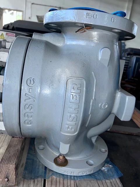 Fisher 6" ET Easy-e / E-Body Control Valve