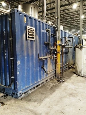 Elgin ClearWave 40 containerized dewatering system.